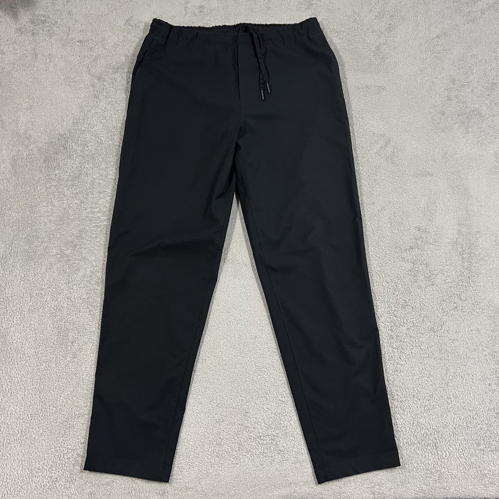 Lululemon New Venture Trouser Twill Pants Mens Large Black